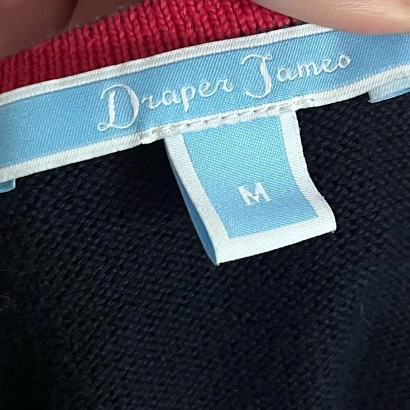 Draper James • Navy Blue Beach Umbrella Sweater - Picture 5 of 5